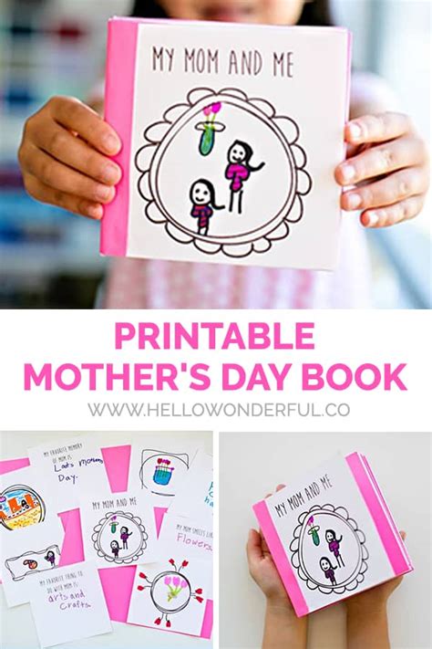 Mothers Day Book Printable