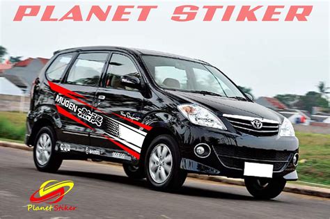 Motif Cutting Sticker Mobil