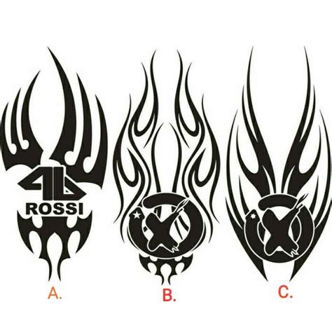 Motif Cutting Sticker Motor