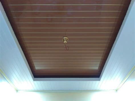 Motif Kayu Plafon PVC Minimalis