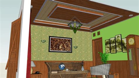 Motif Plafon PVC 3D