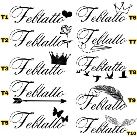 Motif Tato Nama