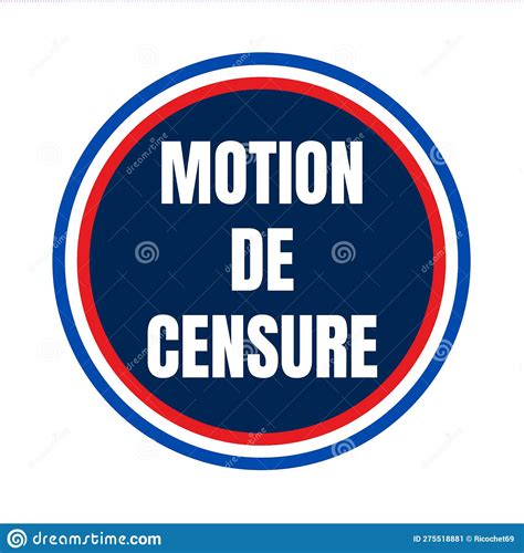 Motion De Censure Assembly Language