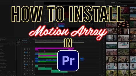 Motionarray Com Tutorials Premiere Edit Templates