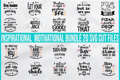Download Motivational Bundle Cut Images