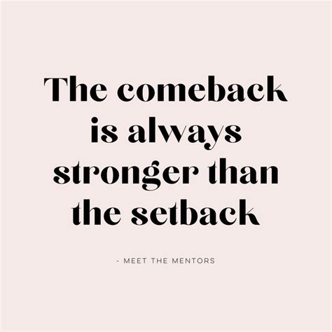 Motivational Comeback Quotes