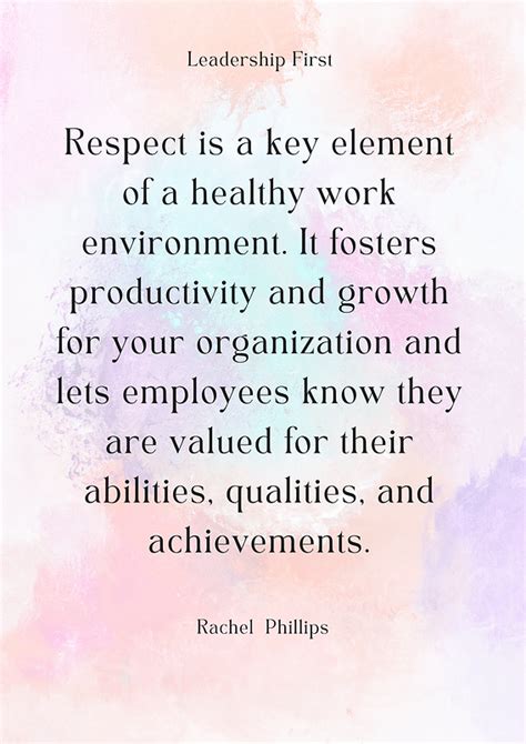 Motivational Respect Quotes For Work