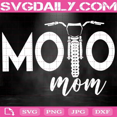 Download Motocross Mom SVG File - SVG Design Commercial Use DXF Files