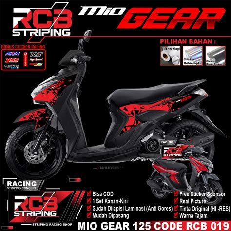 Motor Sticker Design For Mio