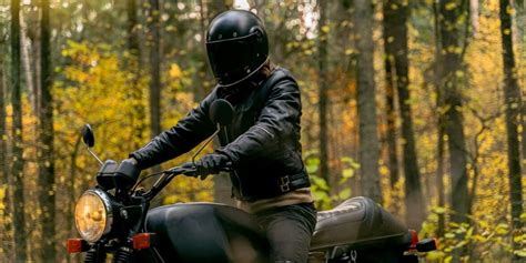 Motorcycle Leather Jacket For Summer