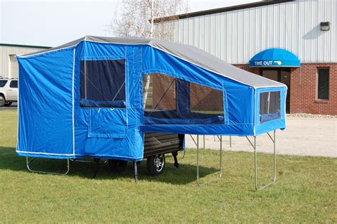 Rev Up Your Adventures with a Motorcycle Pop Up Camper - Experience Ultimate Freedom on the Road!