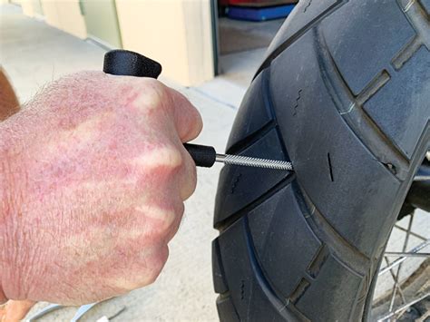 Motorcycle tire maintenance