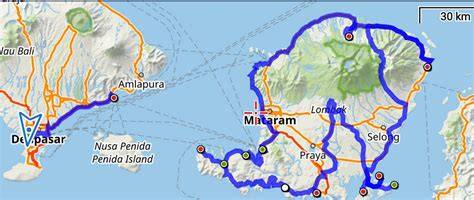 Motorcycles for Lombok Loop