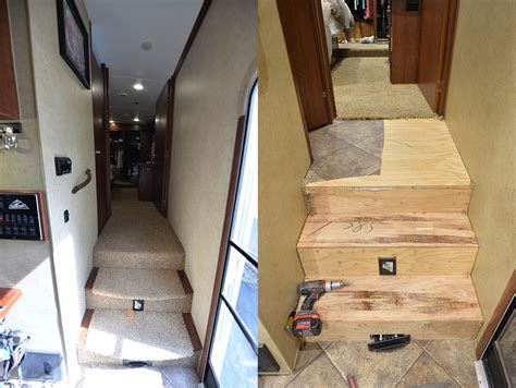 Motorhome Stair Remodel: Tips For A More Comfortable And Safe Journey