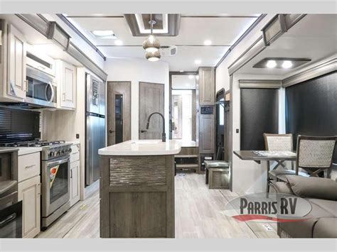 Explore Ultimate Convenience And Style On The Road With A Motorhome Featuring A Luxurious Kitchen Island