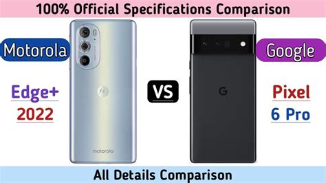 Motorola Edge+ vs Google Pixel 6 Pro: Cameras
