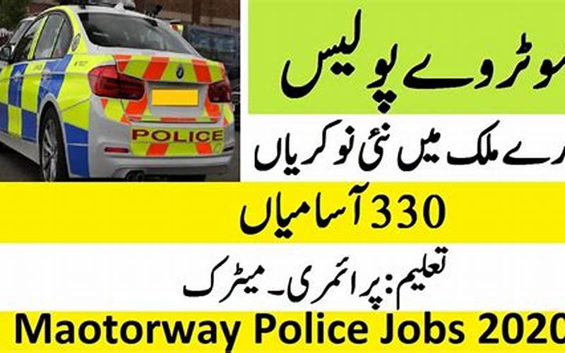 Motorway Police Jobs