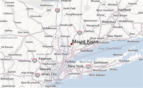 Mount Kisco New York Map