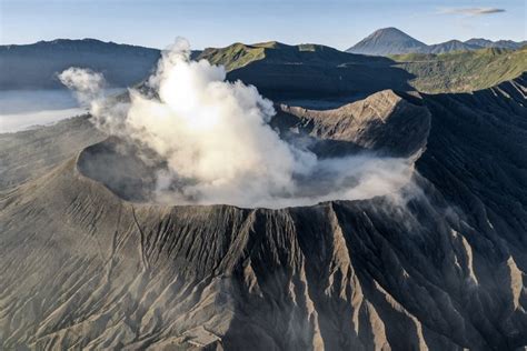 Mount Bromo crater