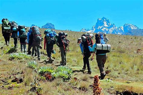 Mount Kenya Climb Logistics