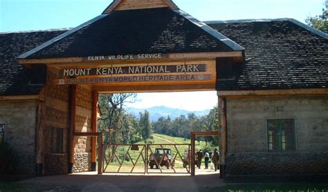 Mount Kenya gate