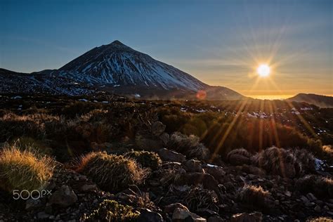 Mount Teide sunset