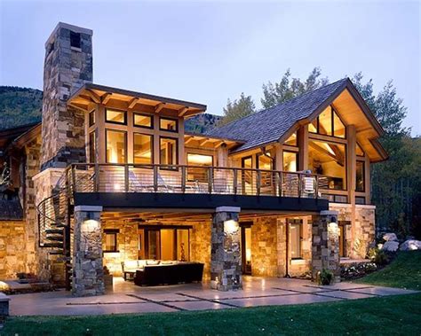 Rustic mountain house plans with walkout basement inspirational 111