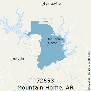 29 Mountain Home Arkansas Map Maps Database Source