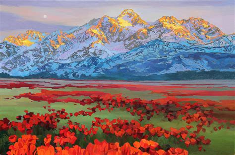 Mountain Landscape Artwork