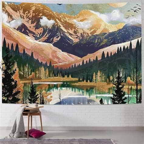 Mountain Landscape Tapestry
