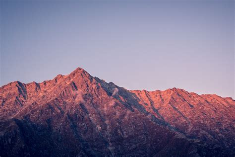 Mountain Landscapes In India