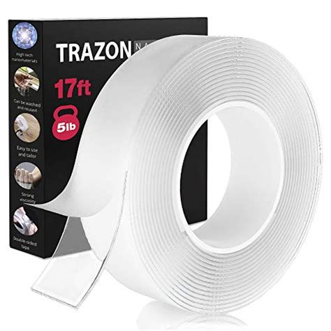 Removable Mounting Tape White, .75 in. x 10 ft. Duck Brand