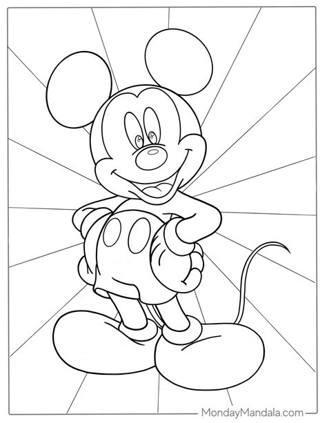 Mouse Coloring Pages