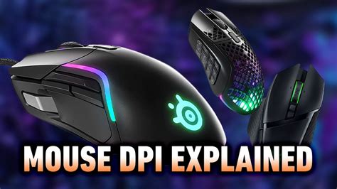 Mouse DPI and gaming