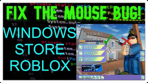 Mouse bug on Microsoft Roblox - Microsoft Community