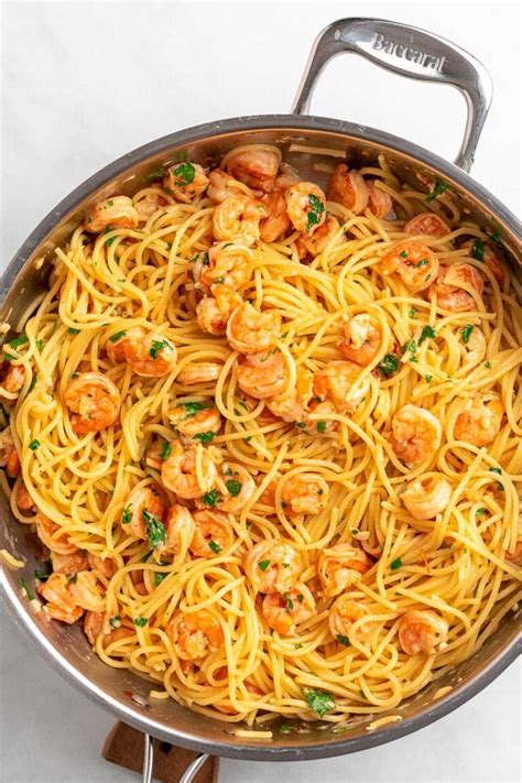 Mouthwatering Garlic Parmesan Shrimp Pasta