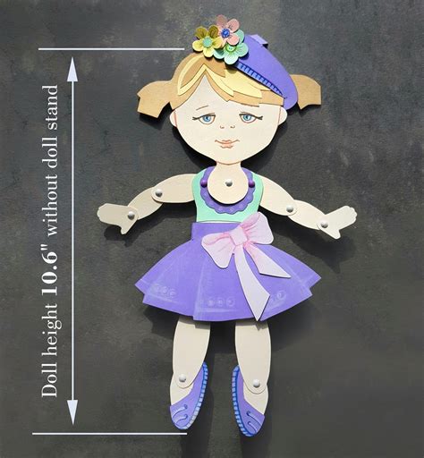 Movable Paper Dolls Template