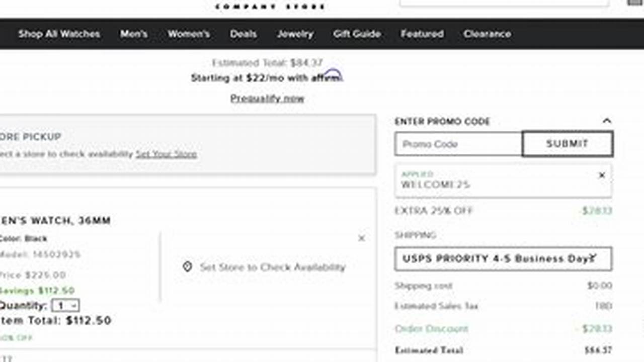 Movado Promo Code 2024