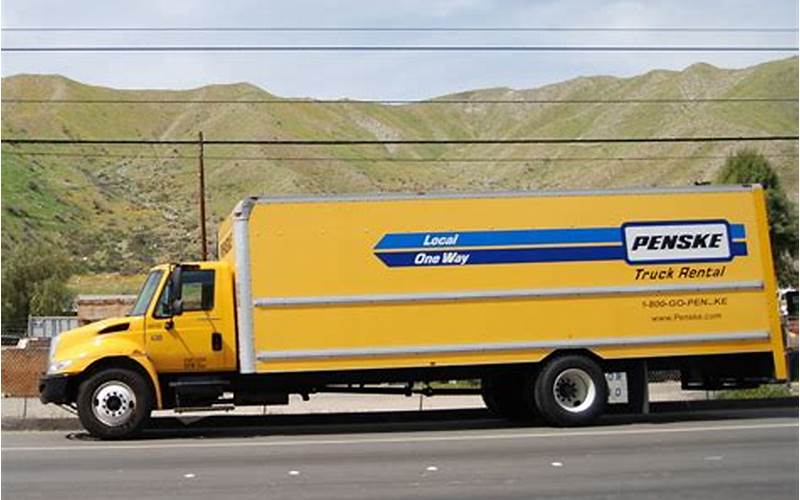 Moving Truck Rental Penske