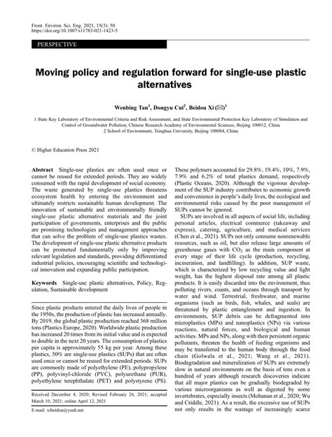 Moving Forward: Safety and Alternatives