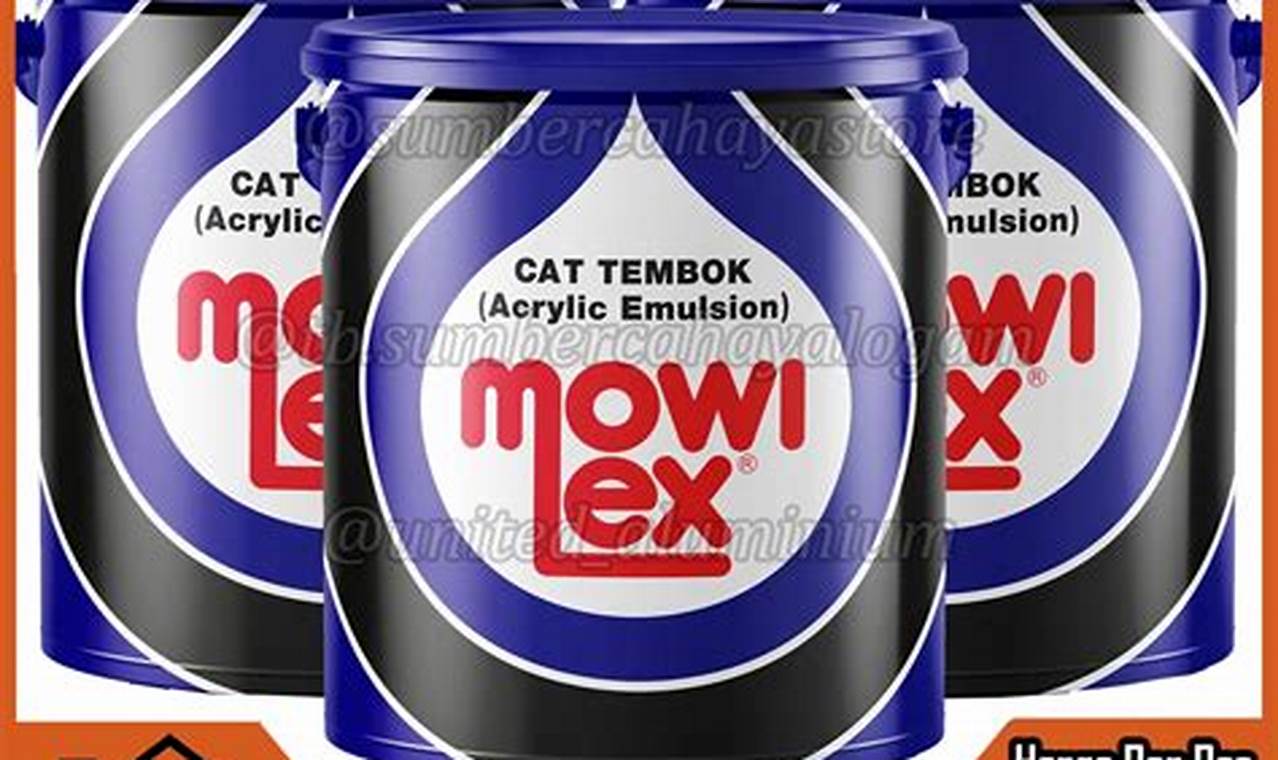 Mowilex Cat Tembok Anti Jamur