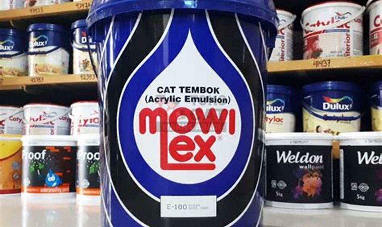 Mowilex Cat Tembok Semi Gloss
