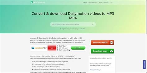 Mp3 Converter Dailymotion
