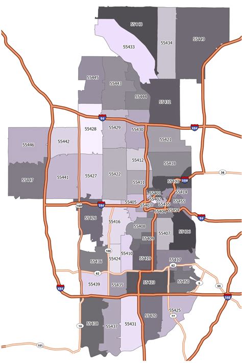 Minnesota Zip Code Map Map Of The World Images and Photos finder