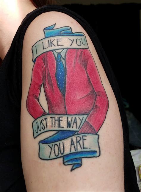 Mr. Rogers tattoo by elzaglezm Tattoos, Tattoos for