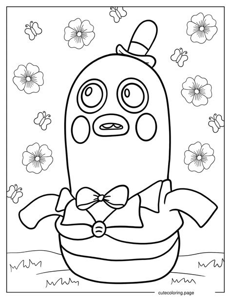 Mr Dinkles Coloring Pages