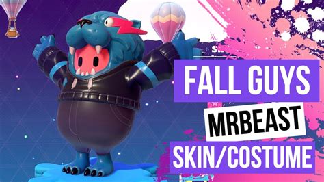 Unleash Your Inner Gamer with MrBeast's Exclusive Fall Guys Skin - A Must-Have for Dedicated Fans!