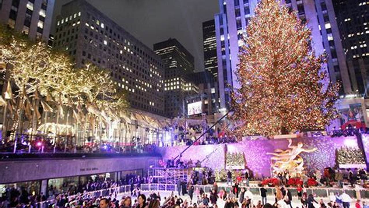 Mrockefeller Tree Lighting 2024