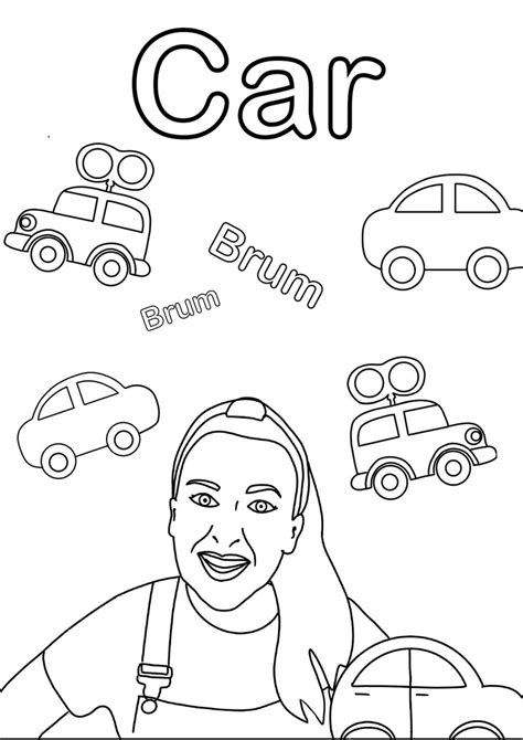 Mrs Rachel Coloring Pages