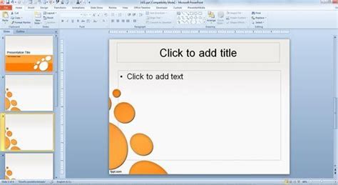 Ms Office 2010 Powerpoint Templates